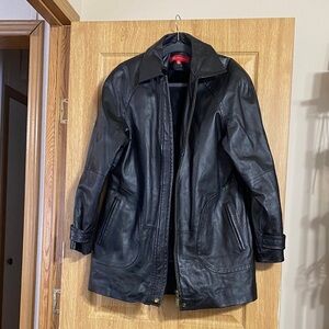 Anne Klein Black Leather Jacket